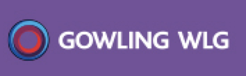 Das Logo der Kanzlei Gowling WLG.