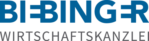 Das Logo der Kanzlei Biebinger.