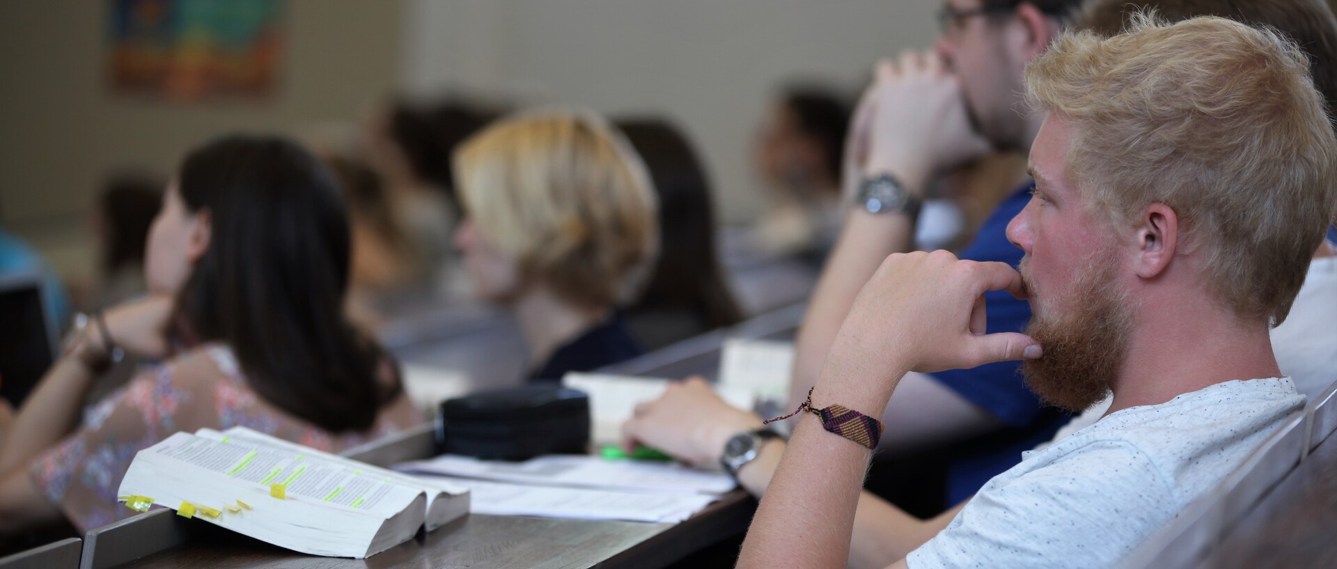 Studierende im Hörsaal