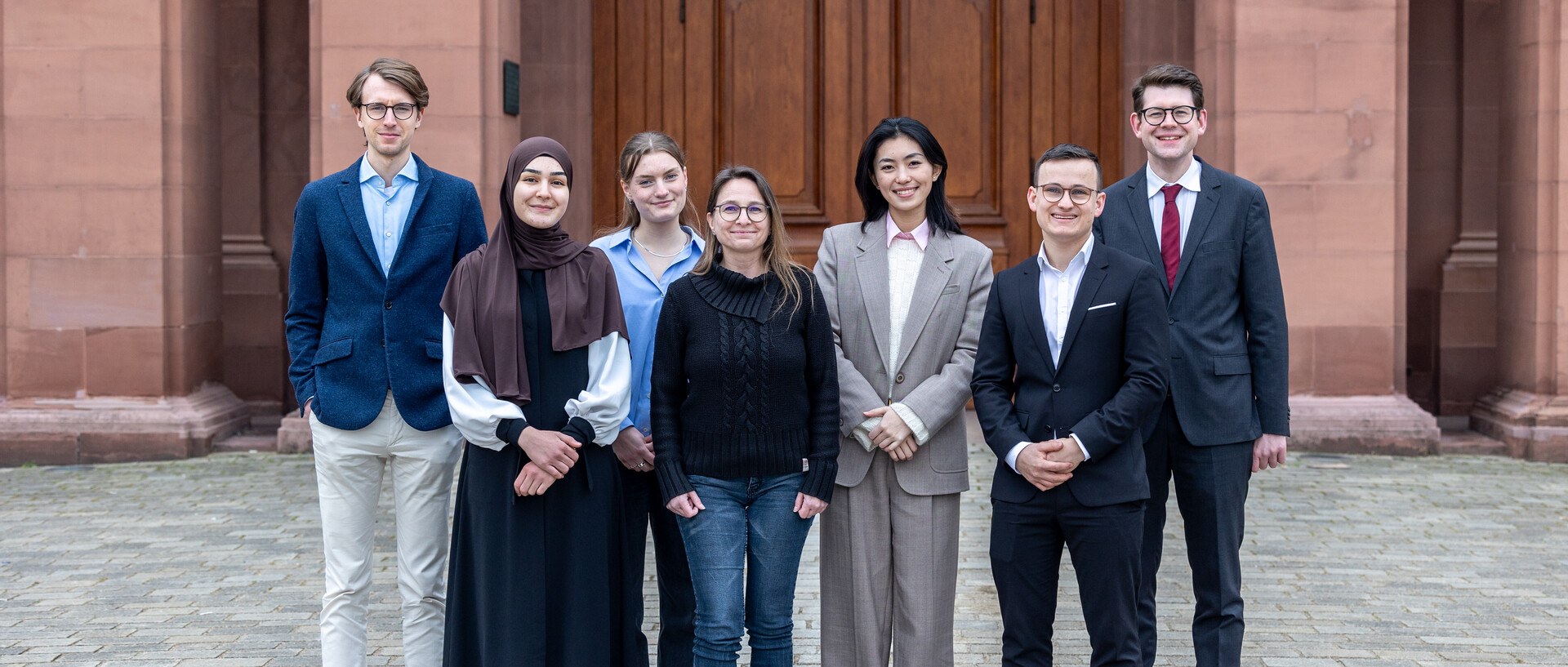 Mitarbeitende des Lehrstuhls von Professor Müller
