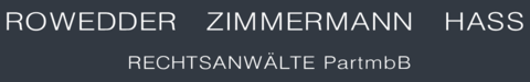 Das Logo der Kanzlei Rohwedder, Zimmermann, Hass.