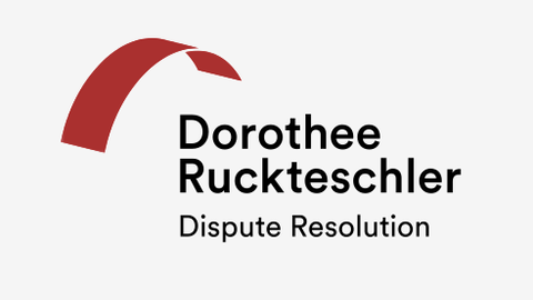 Das Logo der Kanzlei Dorothee Ruckteschler Dispute Resolution.