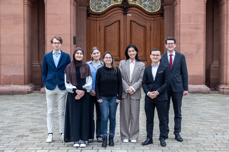 Mitarbeitende des Lehrstuhls von Professor Müller