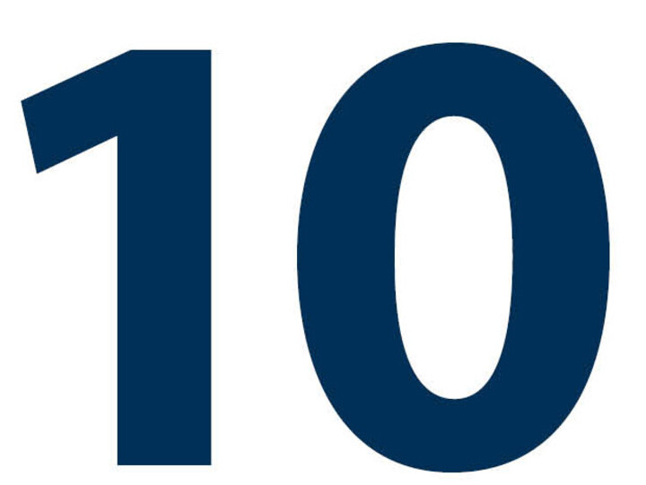 Die Zahl 10