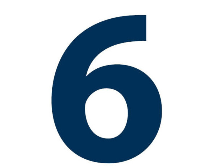 Die Zahl 6